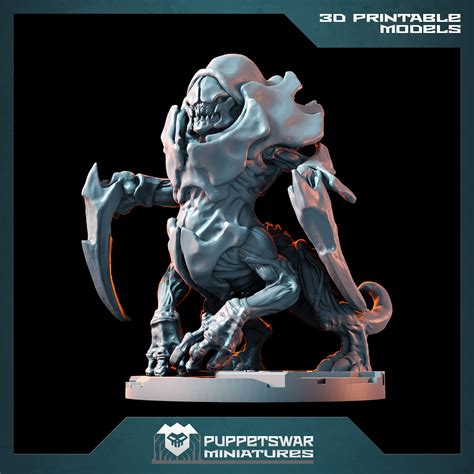 3D file Insectoids - Guard Bugs 💂・Template to download and 3D print・Cults