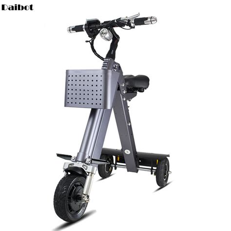 Patinete eléctrico plegable de 3 ruedas 48V 350W de tres ruedas