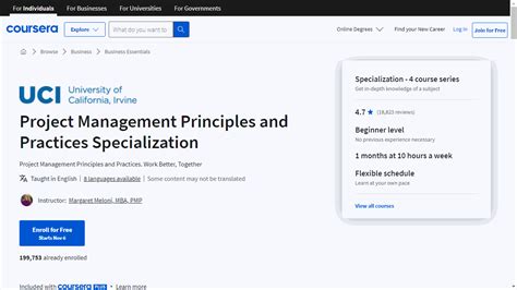 Best Project Management Courses On Coursera For Forecastegy