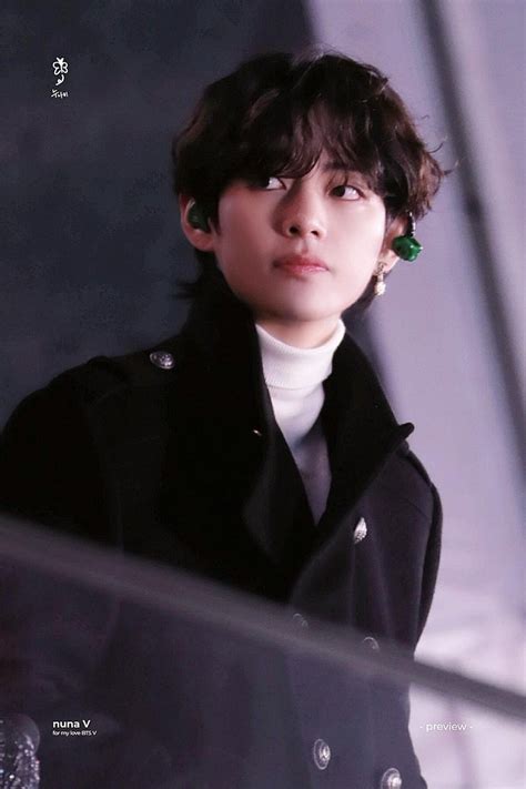 Bts V Black Hair Hairstyles Ideas