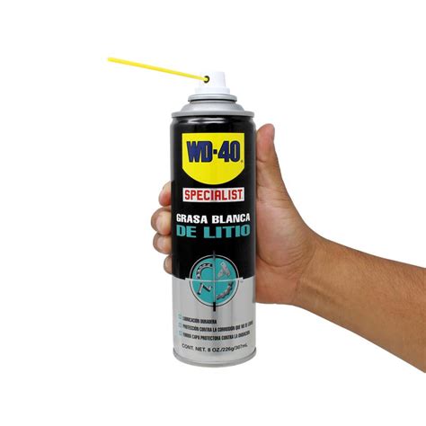 WD 40 Specialist Grasa Blanca De Litio Aerosol 307 Ml Comerxsa