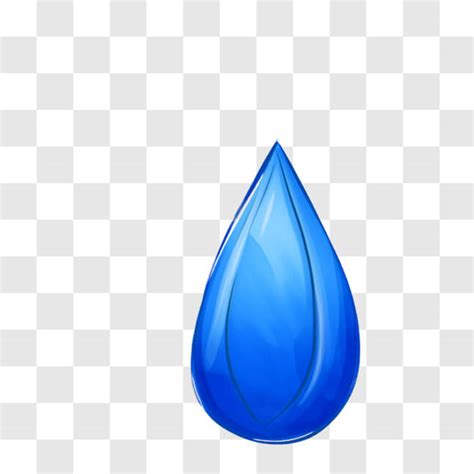 Schwimmendes Blaues Wassertropfen Symbol Png Online Herunterladen