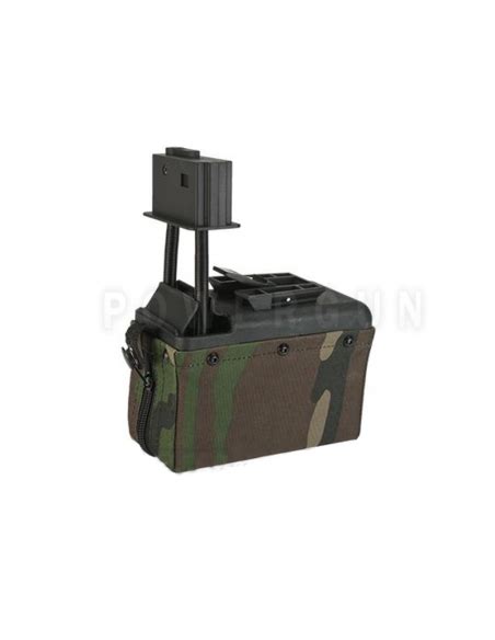 Ammobox M Billes Woodland A K Powergun Airsoft