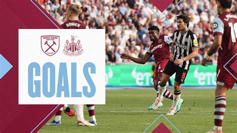 Extended Highlights West Ham United 2 2 Newcastle United West Ham