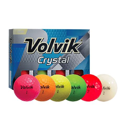 Volvik Crystal Womens Golf Balls Assorted Pga Tour Superstore