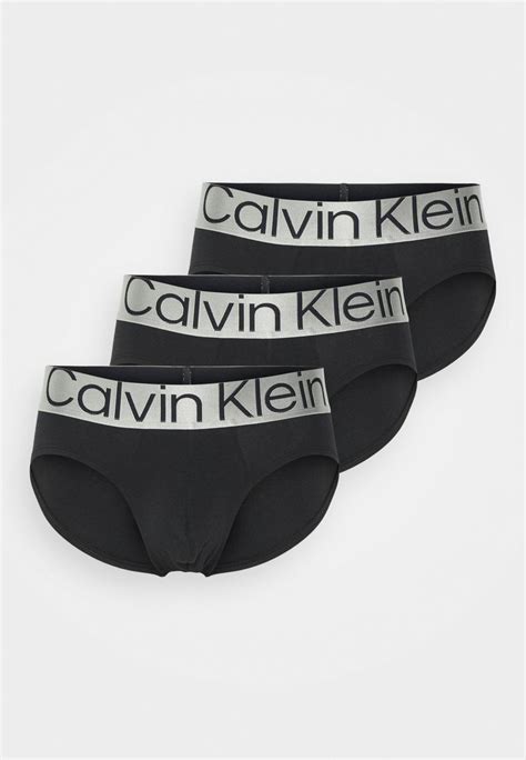 Calvin Klein Underwear Hip Brief 3 Pack Underbukse Blacksvart Zalandono