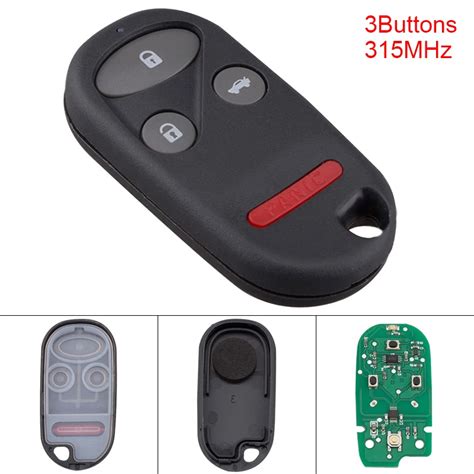 Mhz Buttons Keyless Uncut Flip Remote Key Fob With S A