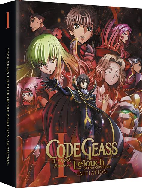 Buy Bluray Code Geass Lelouch Of The Rebellion I Initiation Collector S Edition Blu Ray Uk