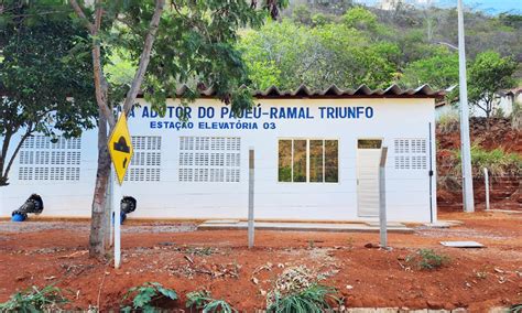 Reta Final Dnocs Prev Entrega Do Ramal De Triunfo Santa Cruz Da Baixa