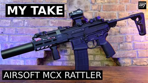 My Take On An Airsoft SIG SAUER MCX RATTLER YouTube