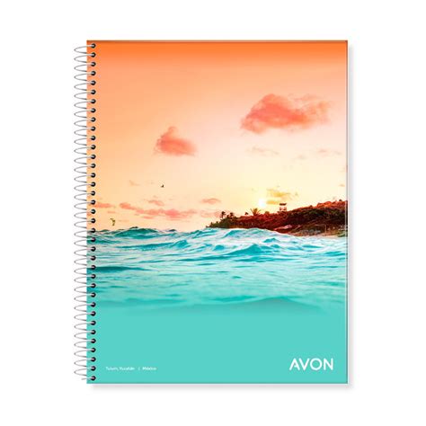 Cuaderno Espiralado Avon Tapa Semir Gida X Cm Hojas Rayadas