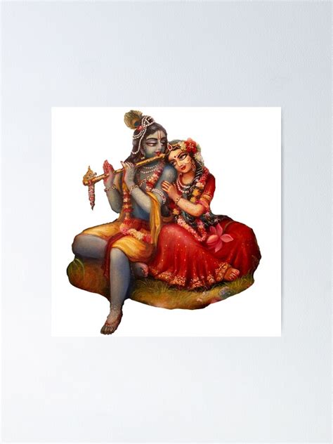 "Radha Krishna , Iskcon " Poster for Sale by Krishnavi | Redbubble