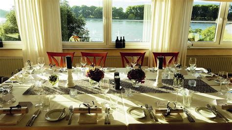 Restaurant Zur Tant Gourmetk Che Mit Blick Auf Den Rhein