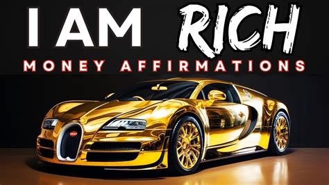 Money Affirmations I AM RICH I AM Wealthy LISTEN EVERY DAY