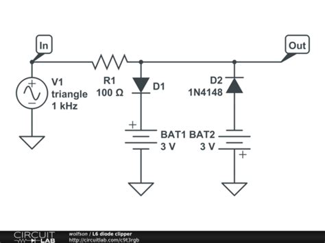 L6 Diode Clipper Circuitlab