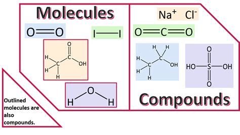 Molecule vs. Compound — Definition & Comparison - Expii