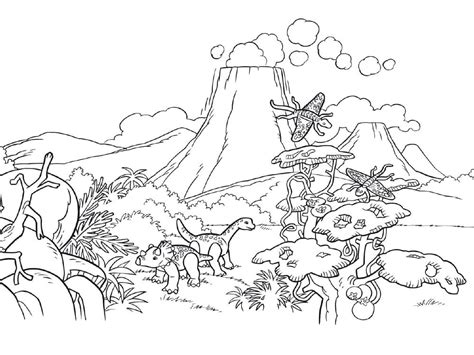 Coloriage Volcan Gratuit T L Charger Et Imprimer Gratuit Sur