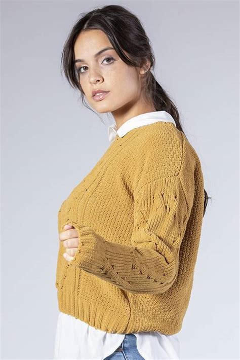 Sweater Tejido Unicolor Rusty De Prati Tienda Online