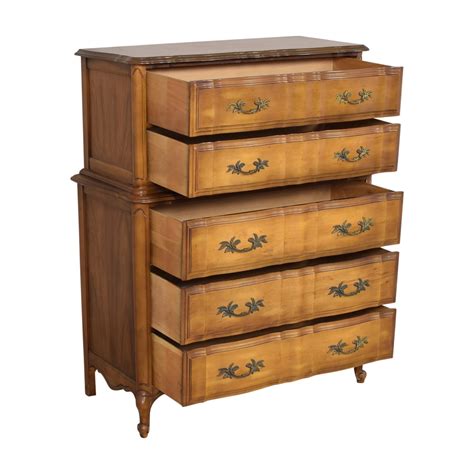 Five Drawer Highboy Dresser Off Kaiyo