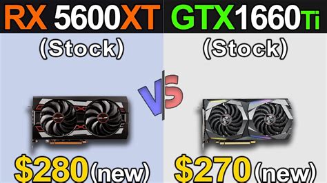 RX 5600 XT Vs GTX 1660 Ti 1080p And 1440p New Games Benchmarks