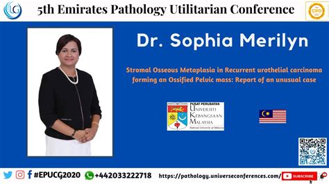 Dr Sophia Merilyn George Speaker Presentation At The Th Emirates