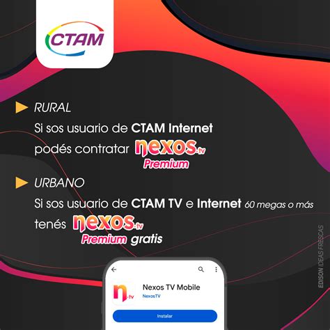 Nexostv La App De La Tv Cooperativa Ctam