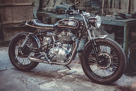 Royal Enfield Bullet 500 Cafe Racer Black Bullet 500 Royal Enfield