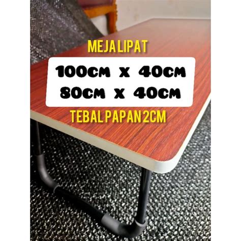 Jual Meja Lipat Laptop Besar X X Tebal Cm Meja Lipat Meja Kerja