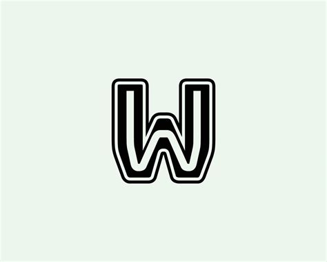 W WW logo design vector template 13656217 Vector Art at Vecteezy