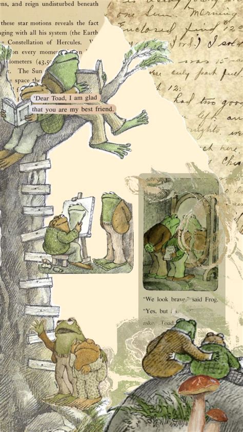 Frog And Toad Frogandtoad Page Collages Frog Wallpaper Frog And