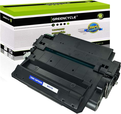 Greencycle Compatible Toner Cartridge Replacement For Hp 11x Q6511x Use For Laserjet