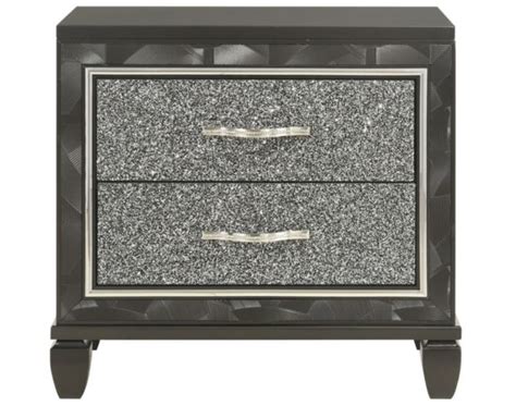 New Classic Radiance Black Nightstand | Homemakers