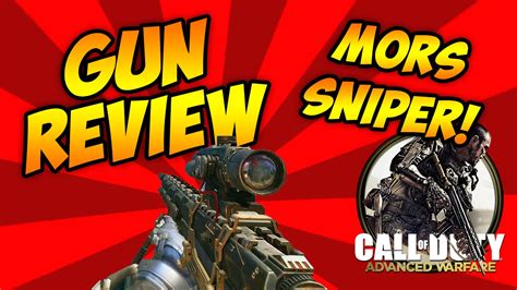 MORS Sniper Gun Review Call Of Duty Advanced Warfare Gameplay YouTube