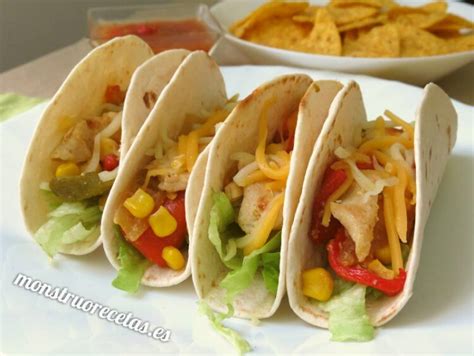 Tacos De Pollo Fáciles Cocina Y Recetas Fáciles