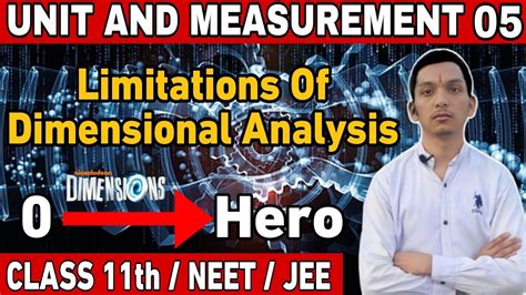 Limitations Of Dimensional Analysis Units And Measurement