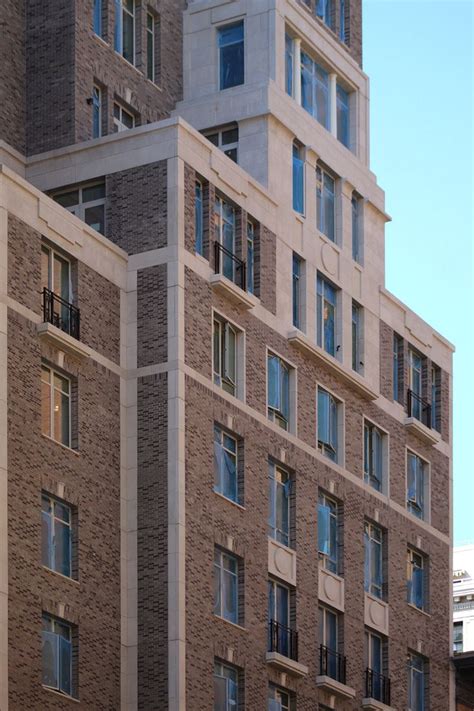 Brick And Stone Fa Ade Of Ramsa S Madison Avenue Fully Revealed On