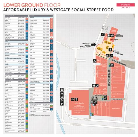 Centre Map | Westgate Oxford