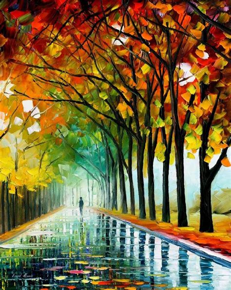 Leonid Afremov One Of The Most Colorful Painters Ever