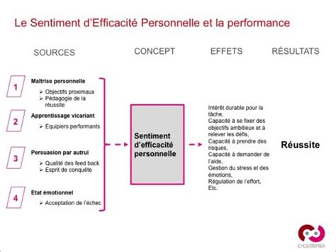 Concepts pédagogiques 3 le sentiment defficacité personnelle Le