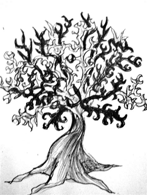 evil tree by Delia-Ylonen on DeviantArt