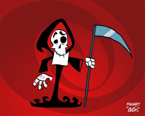 The Grim Reaper Billy And Mandy Fanart By Pequeno3d On Deviantart