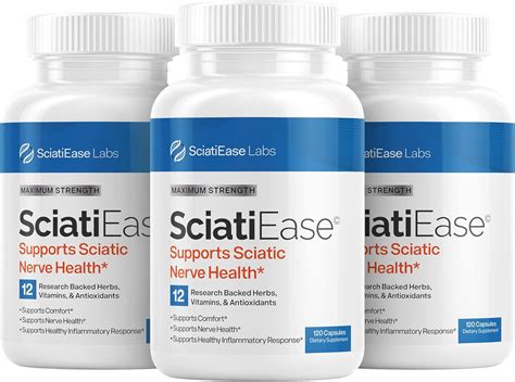 Sciatiease Maximum Strength Sciatic Nerve Relief Sciatic