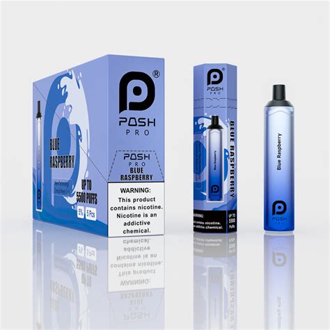 Posh Pro 5500 Disposable Blue Raspberry Rechargeable Vapes