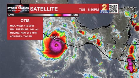 Major Hurricane Otis breaks multiple intensity records, strikes Mexico