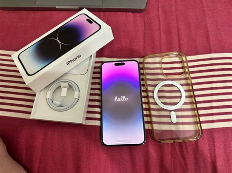 Iphone 14 Pro Max Deep Purple 256gb Mobile Phones And Gadgets Mobile