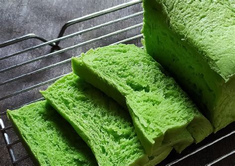 Resep Roti Tawar Pandan Eggless Oleh Saomi Mayhai Cookpad