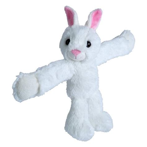 Wild Republic Huggers 8" Bunny White - Seager Inc