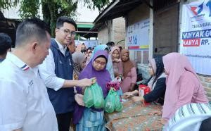 Tengku Ryan Masyarakat Antusias Dengan Bazar Murah Partai Perindo