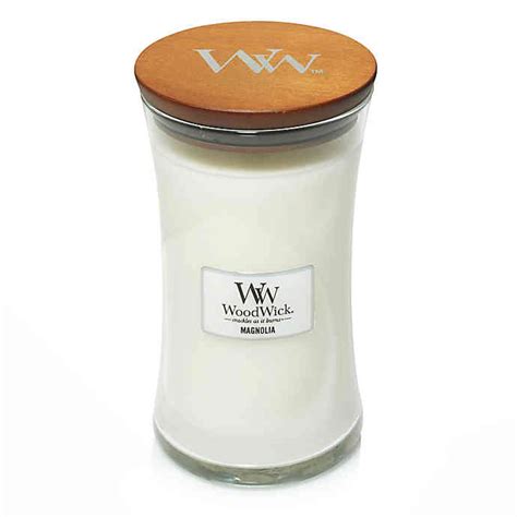 WoodWick Magnolia Candle 9 7oz Safford Trading Company