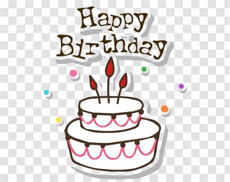 Birthday Cake Happy To You Clip Art Card Transparent Png